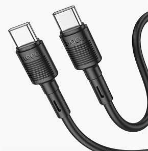 HOCO (6931474770929) X83 Type-C (m) - Type-C (m) 1.0m - черный Кабель