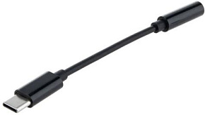 ELTRONIC (1-54) 3.5 Jack (F) - Type-C с проводом (черный)