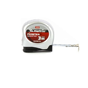 MATRIX Рулетка Magnetic, 3 м х 16 мм, магнитный зацеп 31010 Рулетки