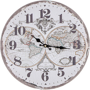 LEFARD 105-225 33.8*33.8см Часы настенные