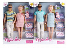 NO NAME Кукла в наборе с аксессуарами (30,5 и 29 см)"Будущие родители"(микс:2 вида) (в кор.) 8349d ПП-00177539 Игрушка