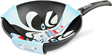 НЕВА МЕТАЛЛ ПОСУДА 3130W а/пр литая Вок 30см съемн/руч Титан