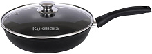 KUKMARA с242а а/пр литая 24см стекл/кр Сковорода