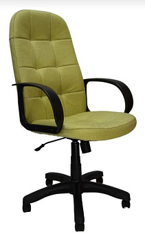 ЯрКресло Кресло Кр45 ТГ ПЛАСТ К64 (ткань Крафт лайм) Кресло компьютерное