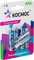 КОСМОС KOCLR03BL6 серебро/голубой Батарейка