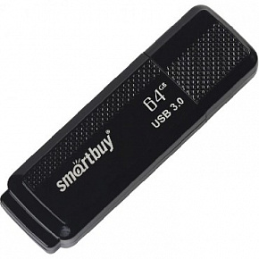 SMARTBUY (SB64GBDK-K3) 64GB DOCK BLACK USB 3.0 USB флеш