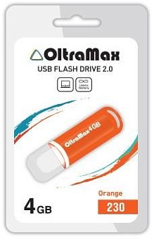 OLTRAMAX OM-4GB-230-оранжевый USB флэш-накопитель