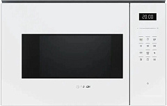 BOSCH Встраиваемая микроволновая печь BEL554MW2, 25л, 900Вт, белый