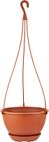 INGREEN IG146010031 Athena подвесной c фиксируемым поддоном 1,5л, терракотовый Горшок цветочный INGREEN IG146010031 Athena подвесной c фиксируемым под