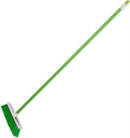 PALISAD HOME для подметания пола, 27 см, c черенком, 120 см, салатовая щетина, Home Palisad 935455