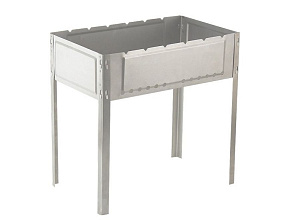 PALISAD Мангал облегченный с ребрами жесткости 500X300X500 мм, Россия CAMPING 69544 Мангал PALISAD Мангал облегченный с ребрами жесткости 500X300X500 