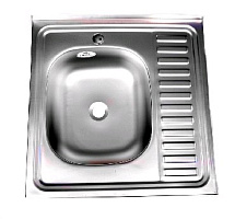 FABIA м00004 Мойка 60 х 60 см левая Мойка накладная FABIA м00004 Мойка 60 х 60 см левая