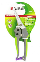 PALISAD Секатор цветочный, 180 мм, металлические обрезиненные рукоятки 60491 Секатор
