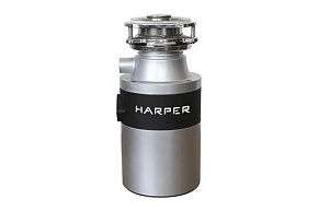 HARPER HWD-600D01 серебристый Измельчитель пищевых отходов