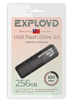 EXPLOYD EX-256GB-630-Black USB 3.0 USB флэш-накопитель