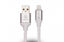 HARPER SCH-530 WHITE ( 8PIN, 1м, оплетка силикон) USB кабель