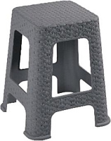 VIOLET РОТАНГ H45 (серый) 220218 Табурет VIOLET РОТАНГ H45 (серый) 220218