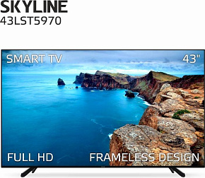 SKYLINE 43LST5971 FHD SMART TV Android Безрамочный LED телевизор