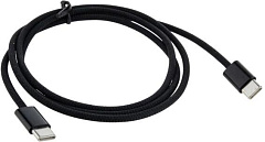 ELTRONIC (1-14) 3.0A/60W тканевая оплетка (черный)