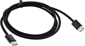 ELTRONIC (1-14) 3.0A/60W тканевая оплетка (черный)