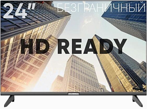 SOUNDMAX SM-LED24M05(черный) Безрамочный Телевизор