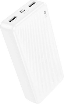 BOROFONE (6941991111792) BJ55A White - 20000mAh 2USB Power bank