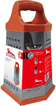 ZEIDAN Z-11087-01 красный Тёрка многофункциональная