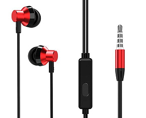 BOROFONE (6931474709257) BM35 Farsighted красный Наушники-гарнитура