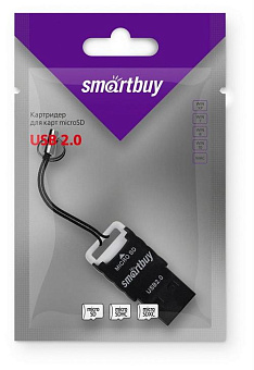 SMARTBUY (SBR-707-K) черный Картридер