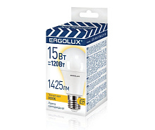 ERGOLUX (14308) LED-A60-15W-E27-3K Лампа светодиодная