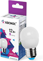 КОСМОС LkeLED12wGL45E2765 белый Лампа светодиодная