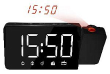 SOUNDMAX SM-1533 черный\белым Радиочасы