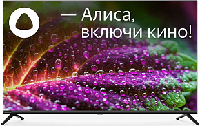 STARWIND SW-LED43UG405 SMART Яндекс.ТВ Frameless 4K Ultra HD черный LED-телевизор