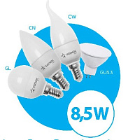 КОСМОС LKECLED8.5WGL45E2745 Лампа светодиодная