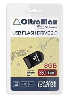 OLTRAMAX OM-8GB-330-Black USB флэш-накопитель