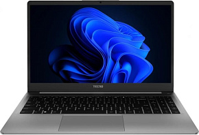 TECNO 15.6" MegaBook K15SFA Ryzen 5 7535HS/8Gb/512Gb SSD/AMD Radeon Graphics/Win11/Grey (71005000517)