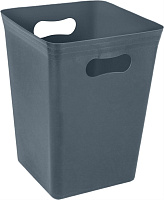 PLAST TEAM PT658111026 СТОКГОЛЬМ для мусора без крышки 15л вулканический базальт Контейнер PLAST TEAM PT658111026 СТОКГОЛЬМ для мусора без крышки 15л 
