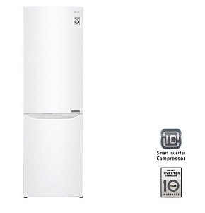LG GA-B419SWJL 302л. белый Холодильник