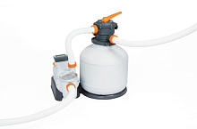 BESTWAY Фильтр-насос для бассейнов песочный, 220-240V, 11355 л/час, 58486 Фильтр-насос для бассейнов песочный