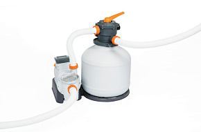 BESTWAY Фильтр-насос для бассейнов песочный, 220-240V, 11355 л/час, 58486 Фильтр-насос для бассейнов песочный