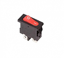 REXANT (36-2051) выключатель клавишный (RWB-103, SC-766, MRS-101-5) красный (200) Выключатель-кнопка