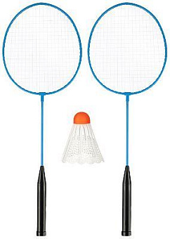ECOS Набор для игры в бадминтон BS-01 (2 ракетки + волан) 105036 Набор для бадминтона