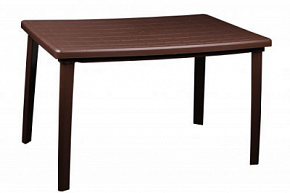 АЛЬТЕРНАТИВА М8019 стол 1200х850х750мм прямоугольный (коричневый) Мебель из пластика