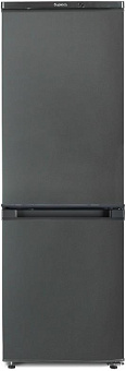 БИРЮСА W418 180л матовый графит Холодильник