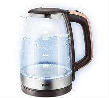 CENTEK CT-0065 стекло бежевый Чайник электрический