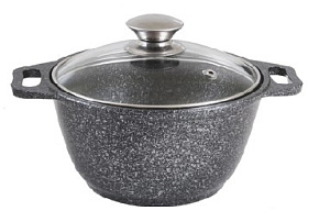 KUKMARA КМТ32а 3,0л. Темный мрамор Кастрюля