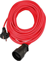 КОСМОС YSHKsm20m-1g(10A)S шнур 1 гнездо , 10А - 20 м , Красный Удлинитель
