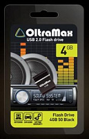 OLTRAMAX 4GB 50 черный USB флэш-накопитель