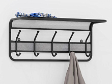 ЗМИ Вешалка с полкой Гранада 21 (GRANADA 21 hanger with shelf) ВСПГ21 Ч Вешалка