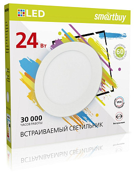 SMARTBUY (SBL-DL-24-65K) 24w/6500K Светильник